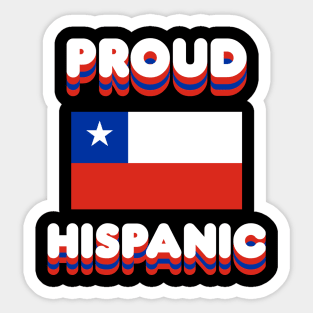 Proud Hispanic Sticker